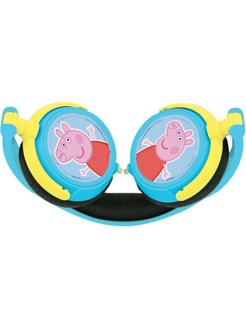 Auriculares est?reo plegables con cable Peppa Pig con limitaci?n segura del volumen - Kiabi Auriculares est?reo plegables con cable Peppa Pig con limitaci?n segura del volumen - Kiabi