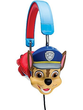 Auriculares plegables con cable 3d paw patrol con limitación segura del volumen