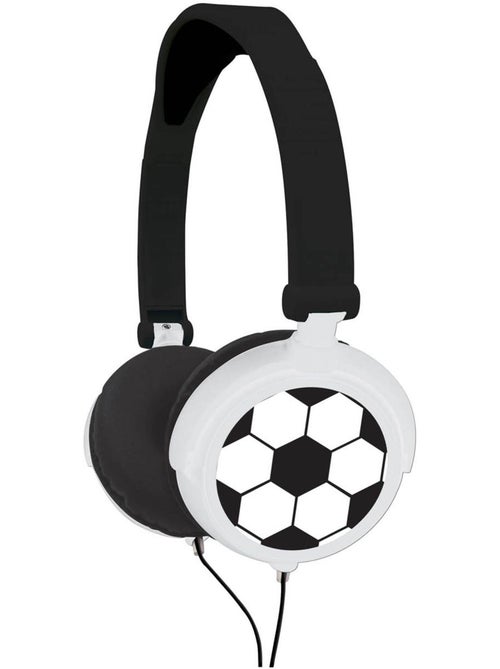 Auriculares plegables con cable est?reo para f?tbol con limitaci?n segura del volumen - Kiabi