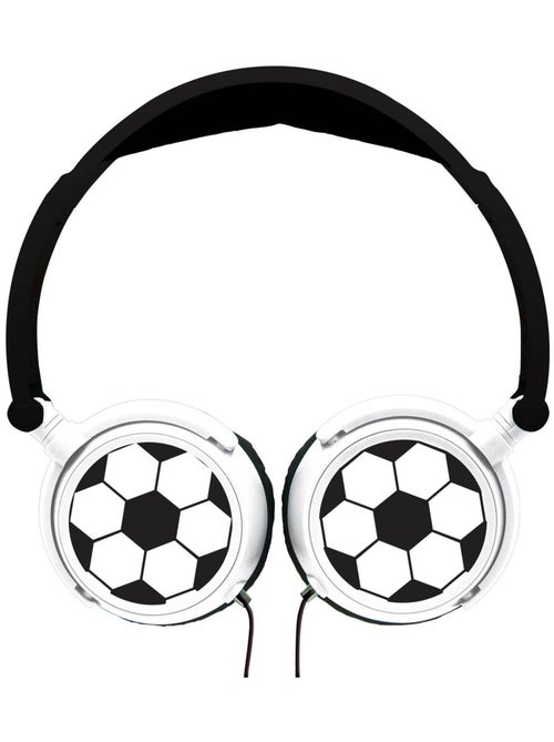 Auriculares plegables con cable est?reo para f?tbol con limitaci?n segura del volumen - Kiabi