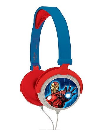 Auriculares plegables estéreo con cable Avengers con limitación segura del volumen