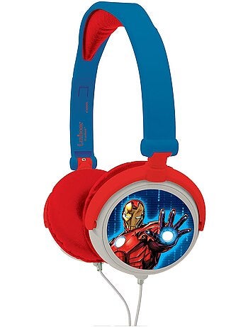 Auriculares plegables est?reo con cable Avengers con limitaci?n segura del volumen