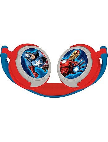 Auriculares plegables est?reo con cable Avengers con limitaci?n segura del volumen
