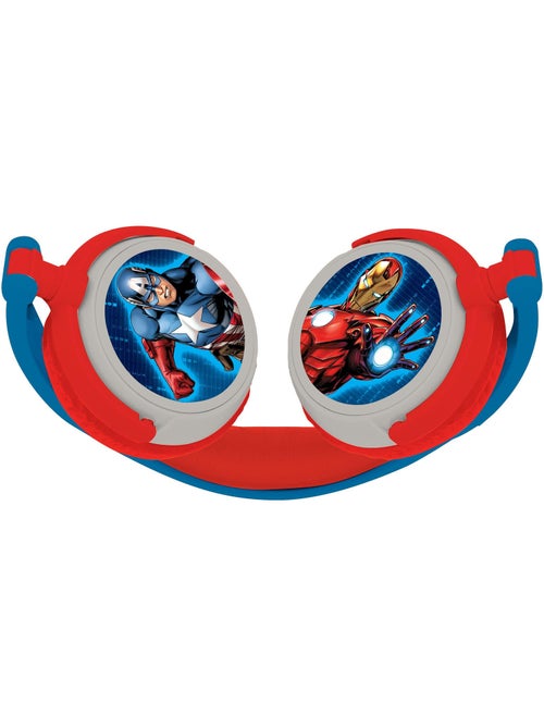Auriculares plegables est?reo con cable Avengers con limitaci?n segura del volumen - Kiabi Auriculares plegables est?reo con cable Avengers con limitaci?n segura del volumen - Kiabi