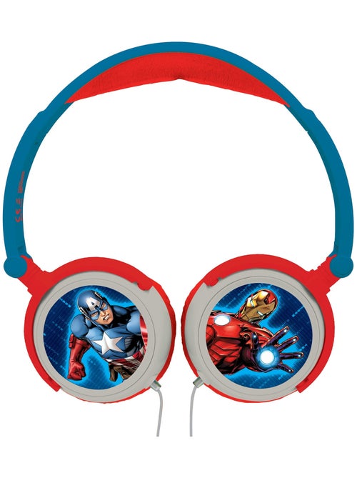 Auriculares plegables est?reo con cable Avengers con limitaci?n segura del volumen - Kiabi Auriculares plegables est?reo con cable Avengers con limitaci?n segura del volumen - Kiabi