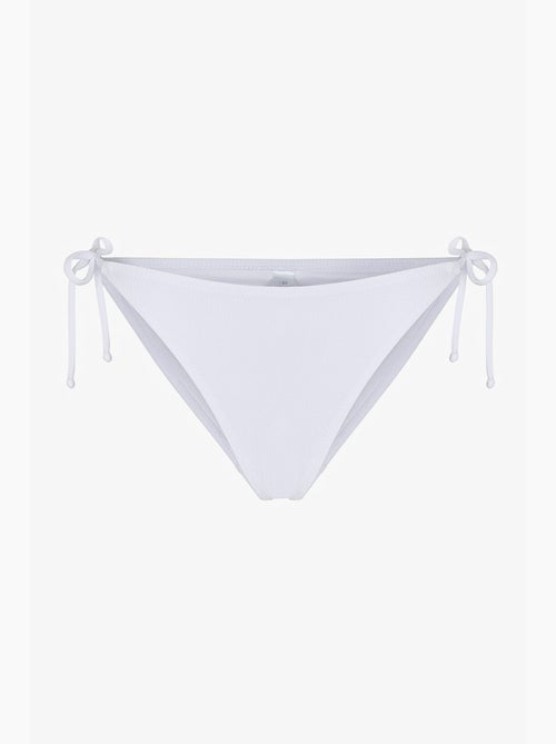 Ava braguita de bikini texturizada de tiro medio penti - Kiabi