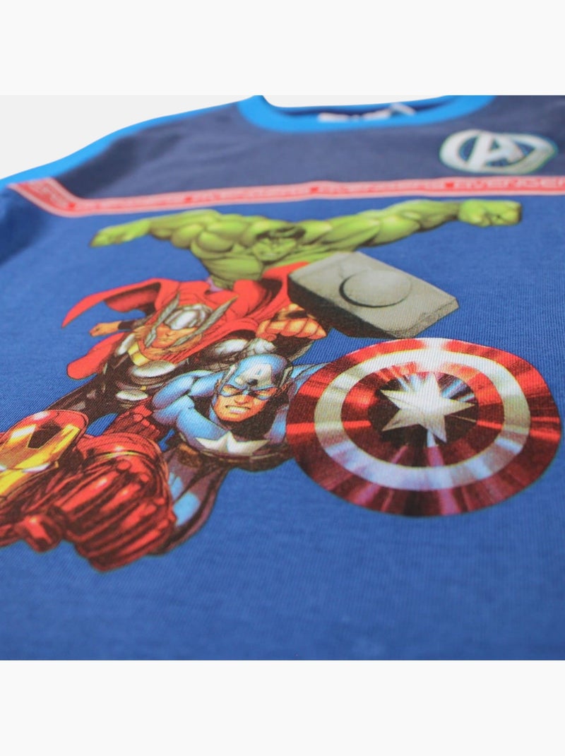Avengers - Camiseta Azul - Kiabi