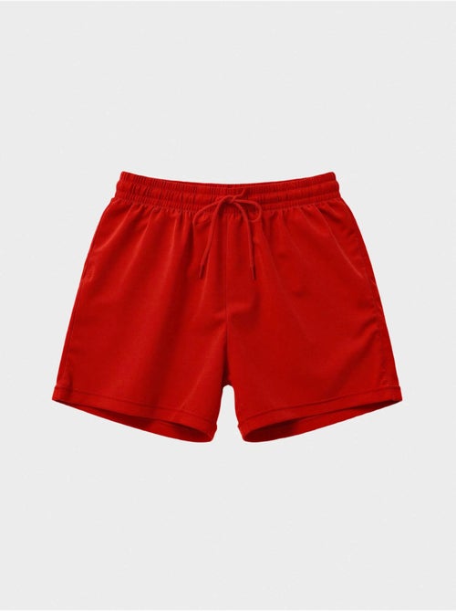 Ba?ador de hombre ajustable en cintura tejido de secado r?pido - Kiabi Ba?ador de hombre ajustable en cintura tejido de secado r?pido - Kiabi