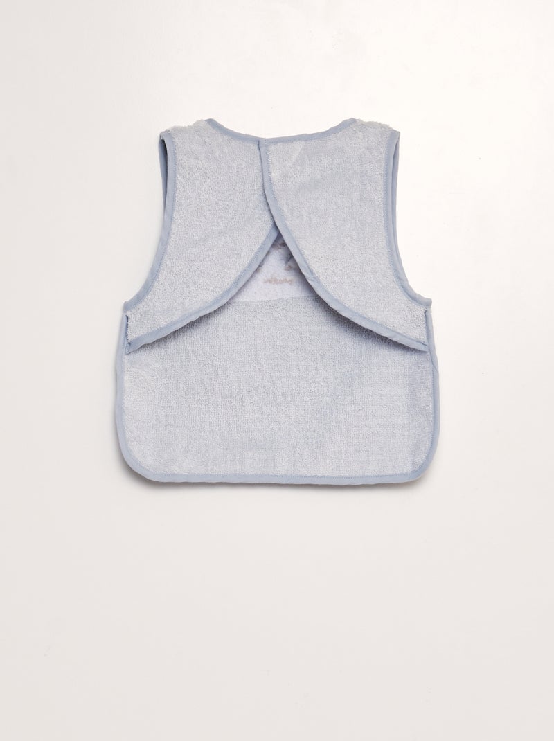 Babero babi de rizo AZUL - Kiabi