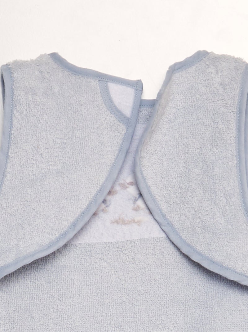 Babero babi de rizo AZUL - Kiabi