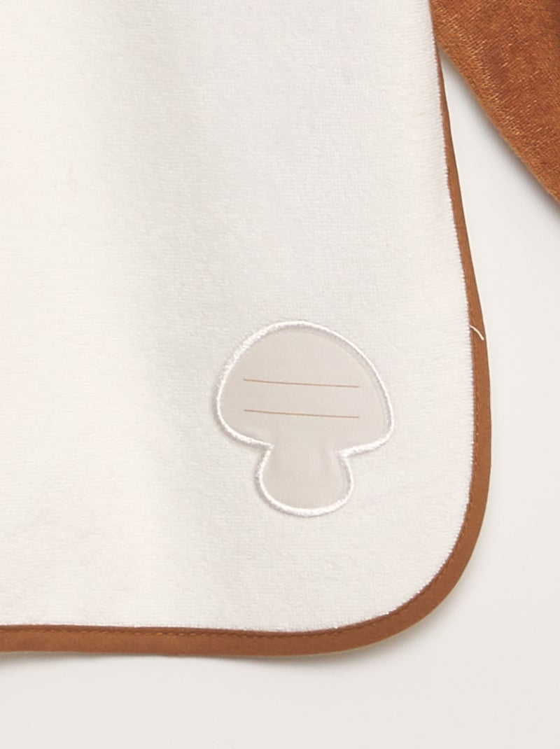 Babero babi de rizo BLANCO - Kiabi