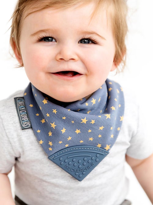 Babero bandana con mordedor, stella | Cheeky Chompers - Kiabi
