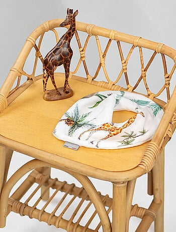 Babero bandana de algodón, safari - SEVIRA KIDS