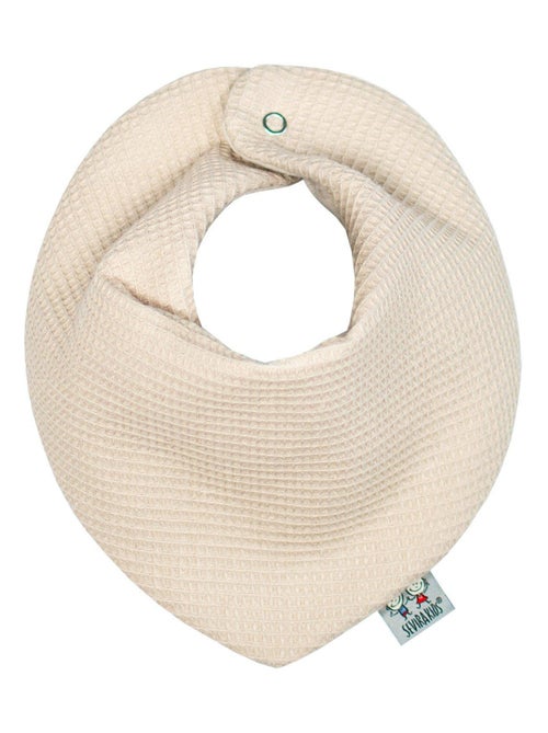 Babero bandana de algodón tipo panal | SEVIRA KIDS - Kiabi