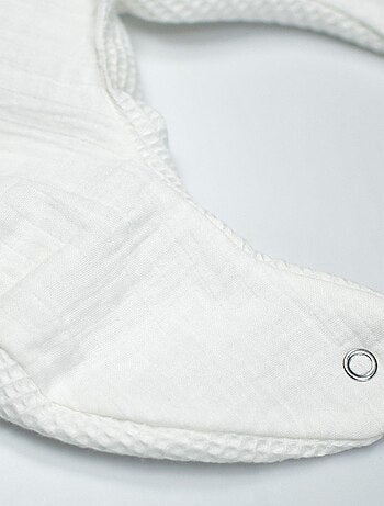 Babero bandana de algodón tipo panal | SEVIRA KIDS