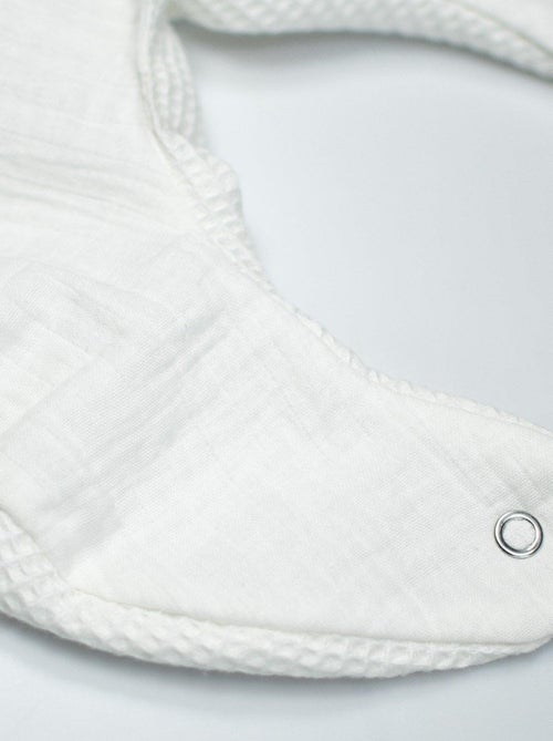 Babero bandana de algodón tipo panal | SEVIRA KIDS - Kiabi
