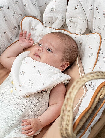 Babero bandana de gasa de algodón, melody | SEVIRA KIDS