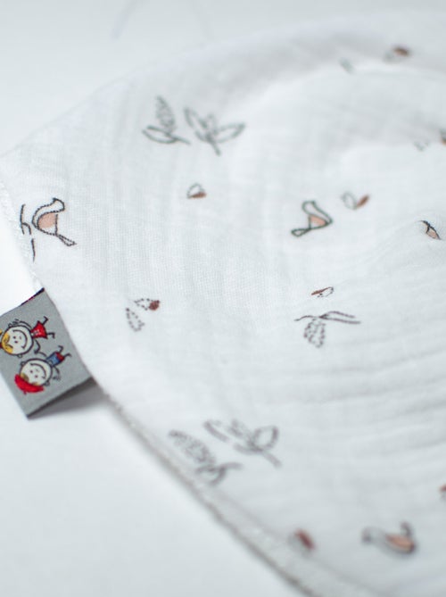 Babero bandana de gasa de algodón, melody | SEVIRA KIDS - Kiabi