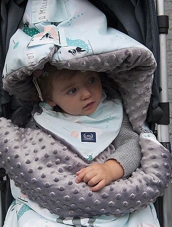 Babero bandana reversible, eli - SEVIRA KIDS