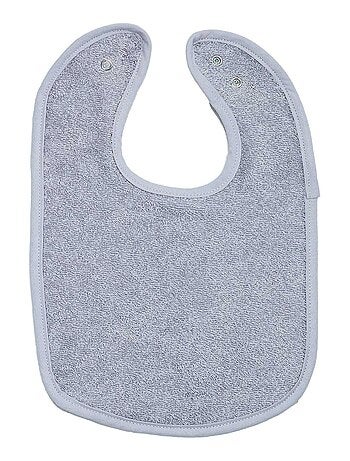 Babero con botones a presión