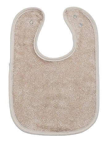 Babero con botones a presión