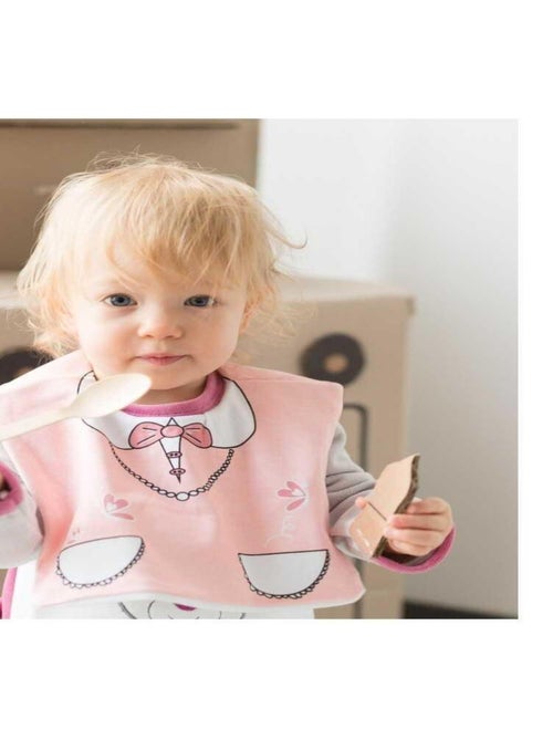 Babero con cierre velcro modelo Mistinguette - Kiabi