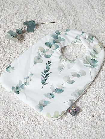 Babero de algodón, eucalyptus | SEVIRA KIDS