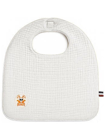 Babero de algodón orgánico