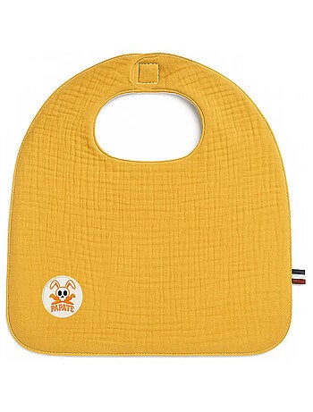 Babero de algodón orgánico