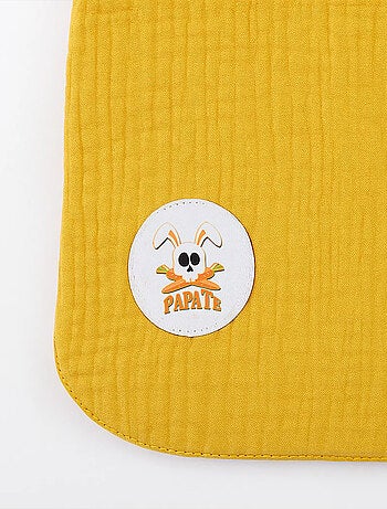 Babero de algodón orgánico