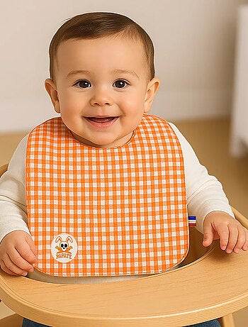 Babero de algodón orgánico