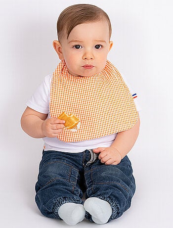 Babero de algodón orgánico