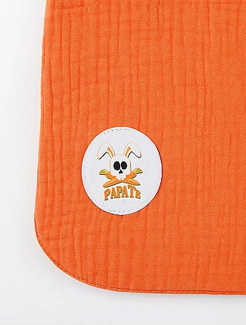 Babero de algodón orgánico