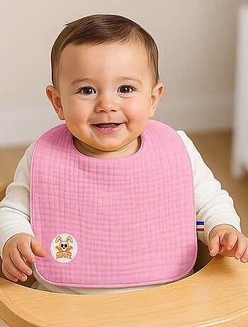 Babero de algodón orgánico