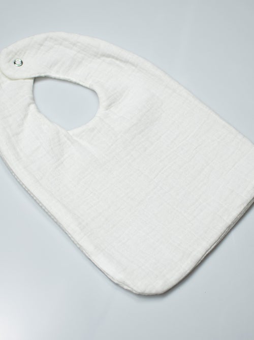 Babero de bebé de algodón de panal | SEVIRA KIDS - Kiabi