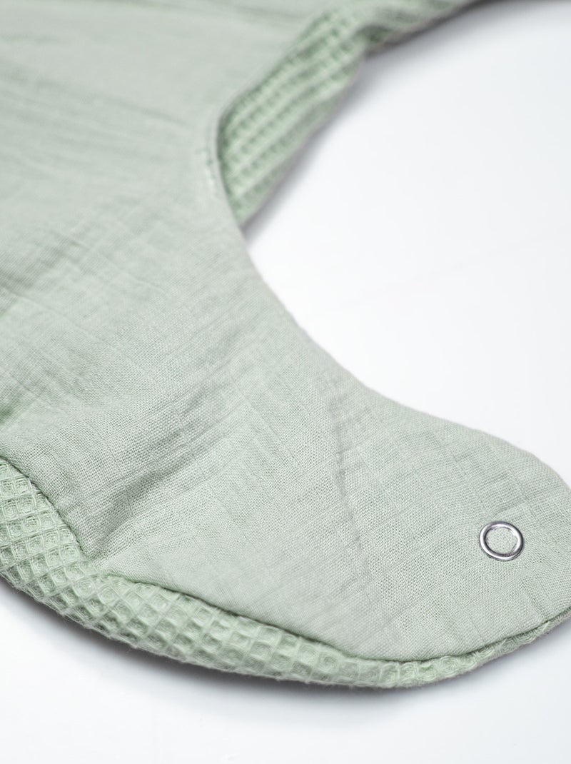 Babero de bebé de algodón de panal | SEVIRA KIDS Verde - Kiabi
