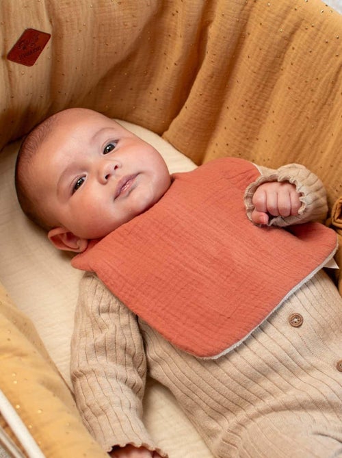 Babero de gasa de algodón para bebé | SEVIRA KIDS - Kiabi
