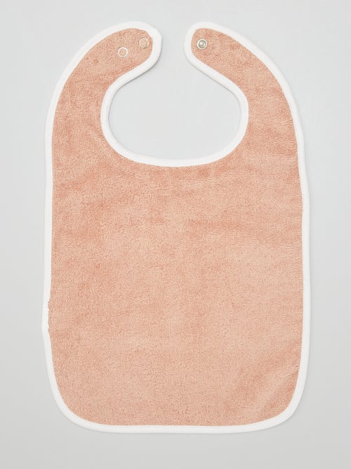 Babero de rizo con cuello con gorguera - Kiabi