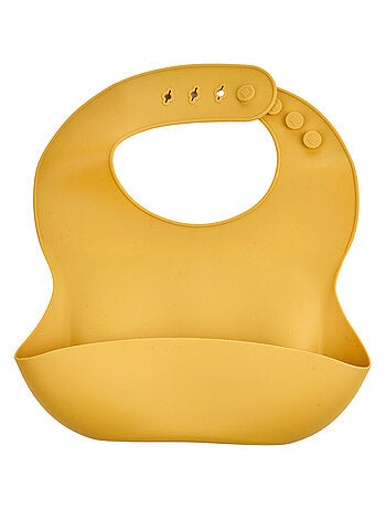 Babero de silicona con recogedor de alimentos Thermobaby impermeable