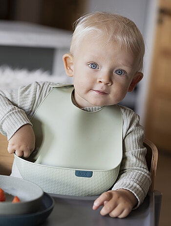 Babero de silicona con recogedor, difrax lovi - Difrax