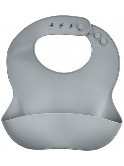 Babero de silicona Thermobaby, lote de 2, con bolsillo de recuperación de alimentos - Kiabi