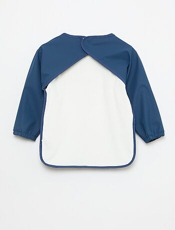 Babero delantal de manga larga estampado