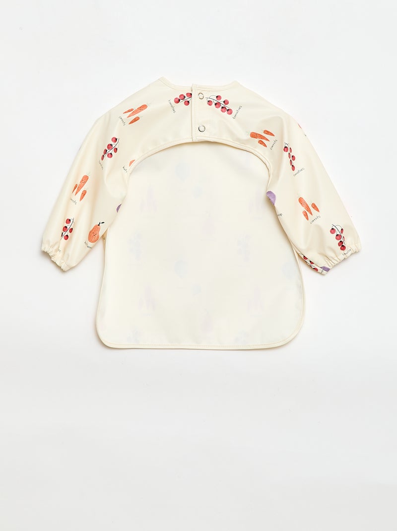Babero delantal impermeable Beige - Kiabi