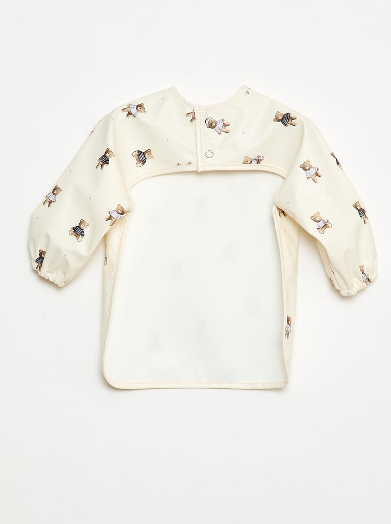 Babero delantal impermeable Blanco - Kiabi