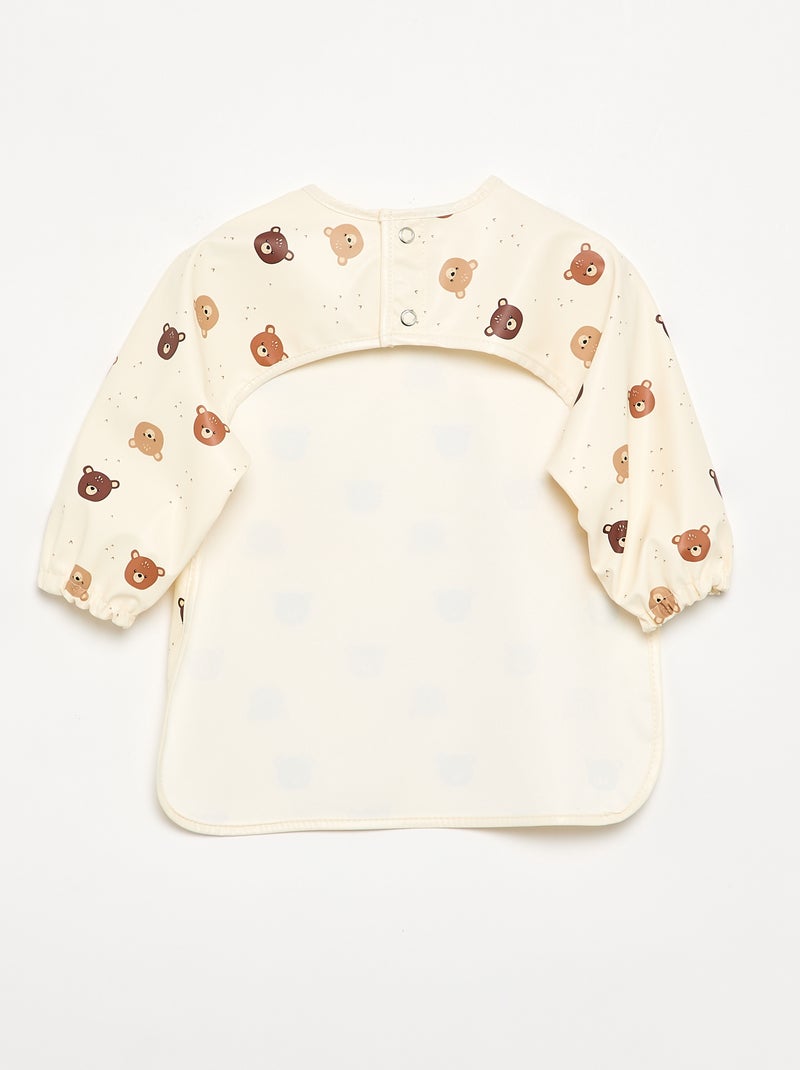 Babero delantal impermeable Blanco - Kiabi