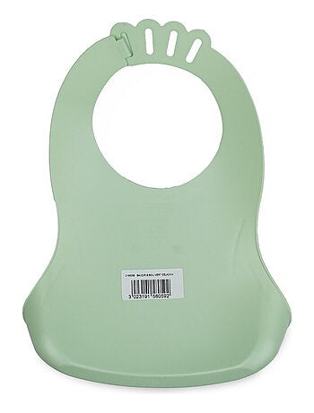 Babero impermeable Thermobaby BIBOU con bolsillo recuperador de alimentos