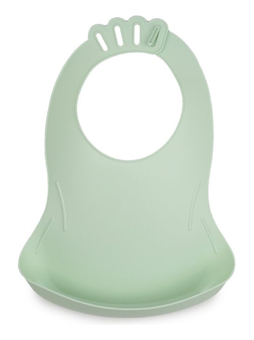 Babero impermeable Bibou Thermobaby con bolsillo recogedor - Kiabi Babero impermeable Bibou Thermobaby con bolsillo recogedor - Kiabi
