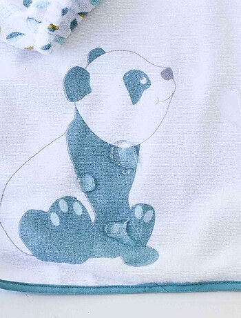 Babero impermeable manga larga