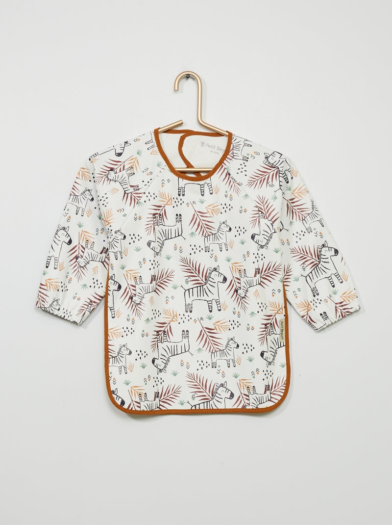Babero impermeable 'Petit Béguin' multicolor - Kiabi