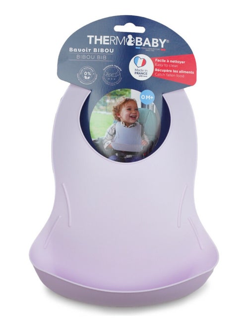 Babero impermeable Thermobaby BIBOU con bolsillo recuperador de alimentos - Kiabi Babero impermeable Thermobaby BIBOU con bolsillo recuperador de alimentos - Kiabi